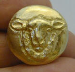 Sheep Button, front view