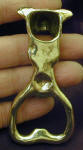 Jack Russell Terrier (rough) Bottle Opener, back view