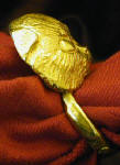 Scottish Fold Longhair Napkin Ring, side view