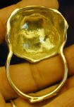Scottish Fold Shorthair Napkin Ring, back view