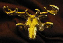 Whitetail Buck Deluxe! Finger Pull, top view