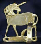 Unicorn Hook, right facing, front view