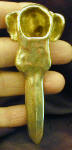 Toy Poodle Letter Opener, back view