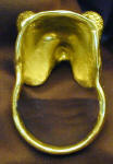 Bear Napkin Ring, back view