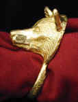 Wolf Napkin Ring, side view