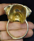 Bullmastiff Napkin Ring, back view