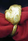 Shih Tzu Napkin Ring, clipped, side view
