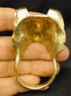 Sheltie Napkin Ring, back view