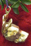 American Pit Bull Terrrier Ornament, side view