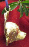 Bernese Mountain Dog Ornament, side view