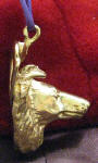 Collie Ornament, side view