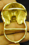 Boykin Spaniel Scarf Ring, back view
