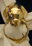 Golden Retriever Scarf Ring