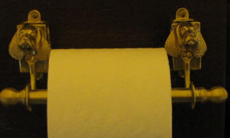 American Water Spaniel Toilet Paper Holder