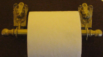 Border Collie Toilet Paper Holder