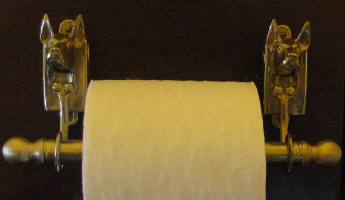 Doberman (cropped) Toilet Paper Holder