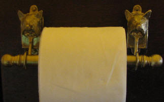 Fox Toilet Paper Holder