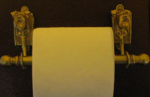 Irish Terrier Toilet Paper Holder