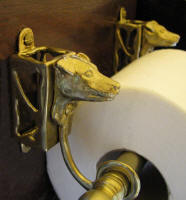 Jack Russell Terrier, smooth, Toilet Paper Holder, side view