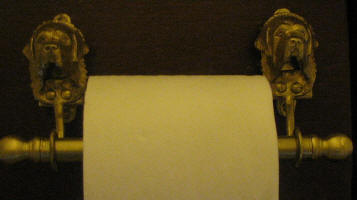 Tibetan Mastiff Toilet Paper Holder