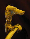 Borzoi Towel Ring, side view