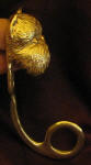 Brussels Griffon, cropped ears, Bracket, side view