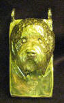 Goldendoodle (wavy) Clicker Pendant