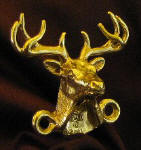 Whitetail Buck Deluxe! Finger Pull, 3/4 view