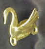 Swan Finger Pull, left facing, side view