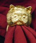 Persian Cat Napkin Ring