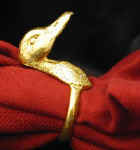 Duck Napkin Ring, side view