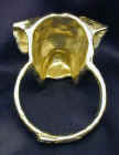Boxer Napkin Ring (natural ears), back view