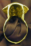 Chessie Napkin Ring, back view