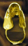 American Cocker Spaniel Napkin Ring, back view