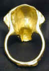 Golden Retriever Napkin Ring, back view