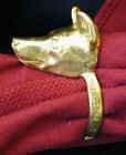 Miniature Pinscher (cropped) Napkin Ring, side view