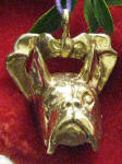 Boxer, cropped ears, Ornament