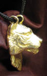 Tiger Pendant, side view