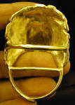 Lion Scarf Ring, back view