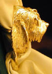 Otterhound Scarf Ring, side view