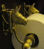 Donkey Toilet Paper Holder, side view