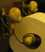 Toilet Paper Holder, side view