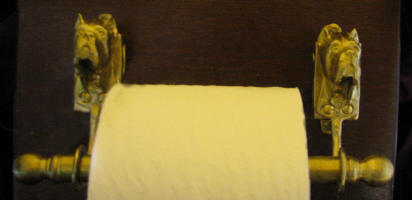 Cane Corso Toilet Paper Holder