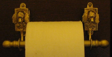 Long Haired Dachshund Toilet Paper Holder