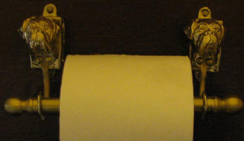 Dogue de Bordeaux Toilet Paper Holder