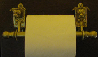 Greyhound / Whippet Toilet Paper Holder