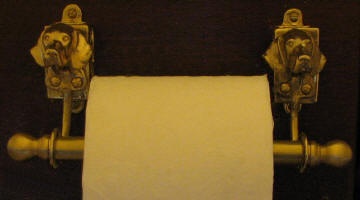 Weimaraner Toilet Paper Holder