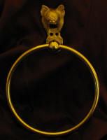 Chihuahua, long haired Towel Ring