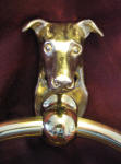 Greyhound / Whippet Towel Ring